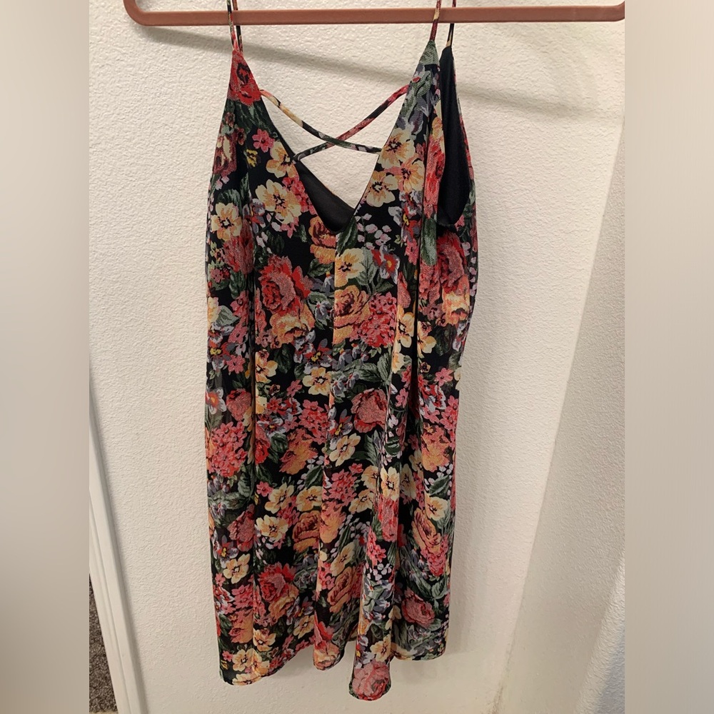 Flowy mini dress
